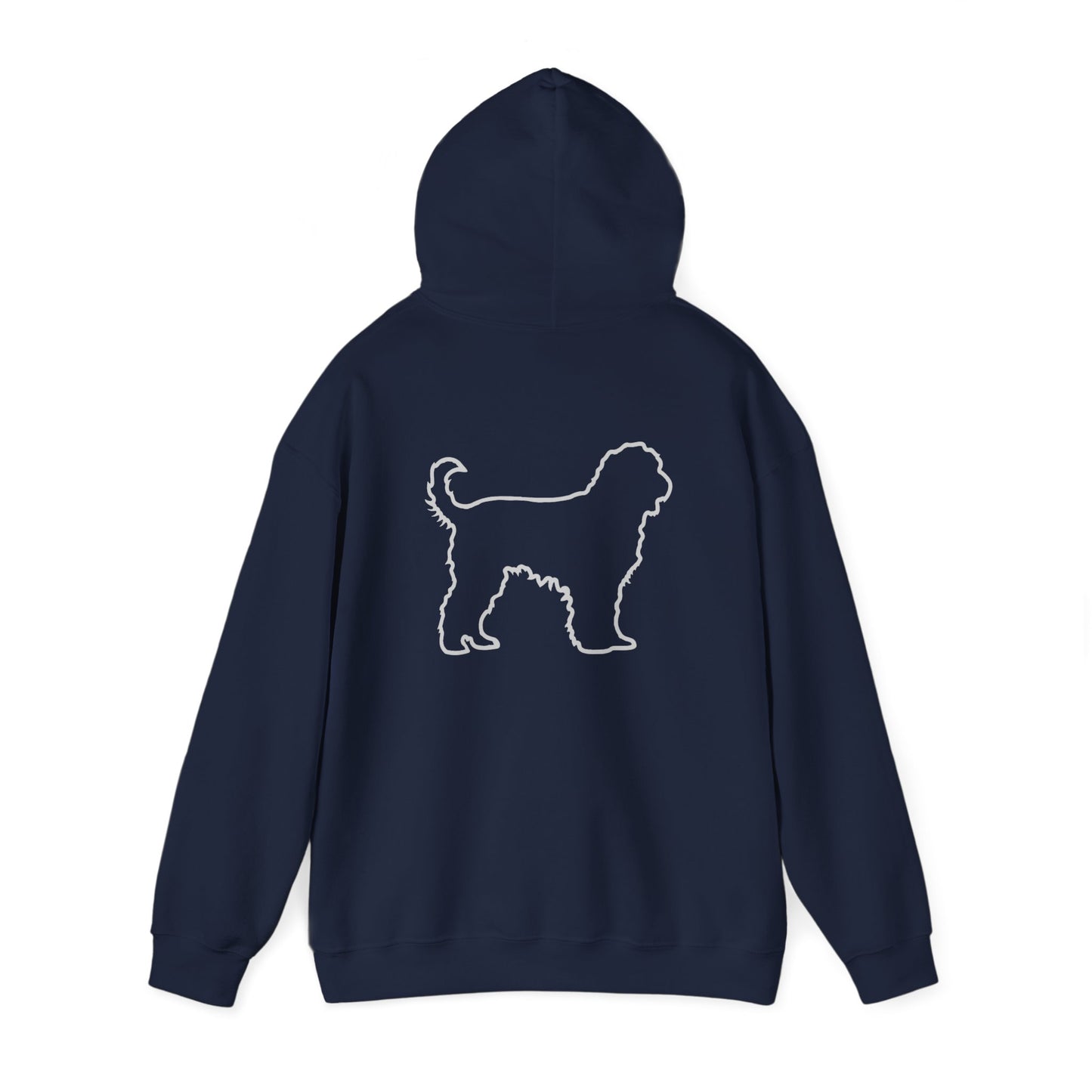Doodle Bound Heavy Blend Hoodie - Dog Lover Gift