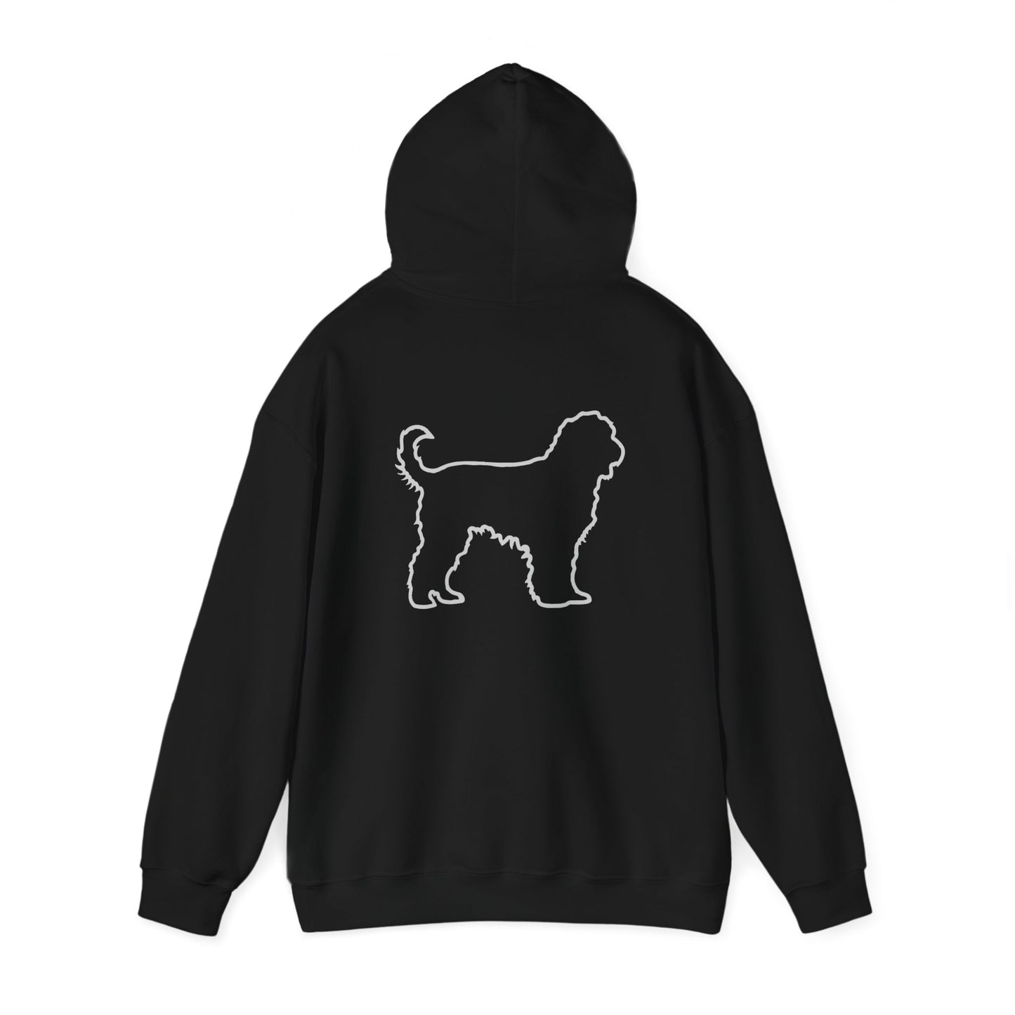 Doodle Bound Heavy Blend Hoodie - Dog Lover Gift
