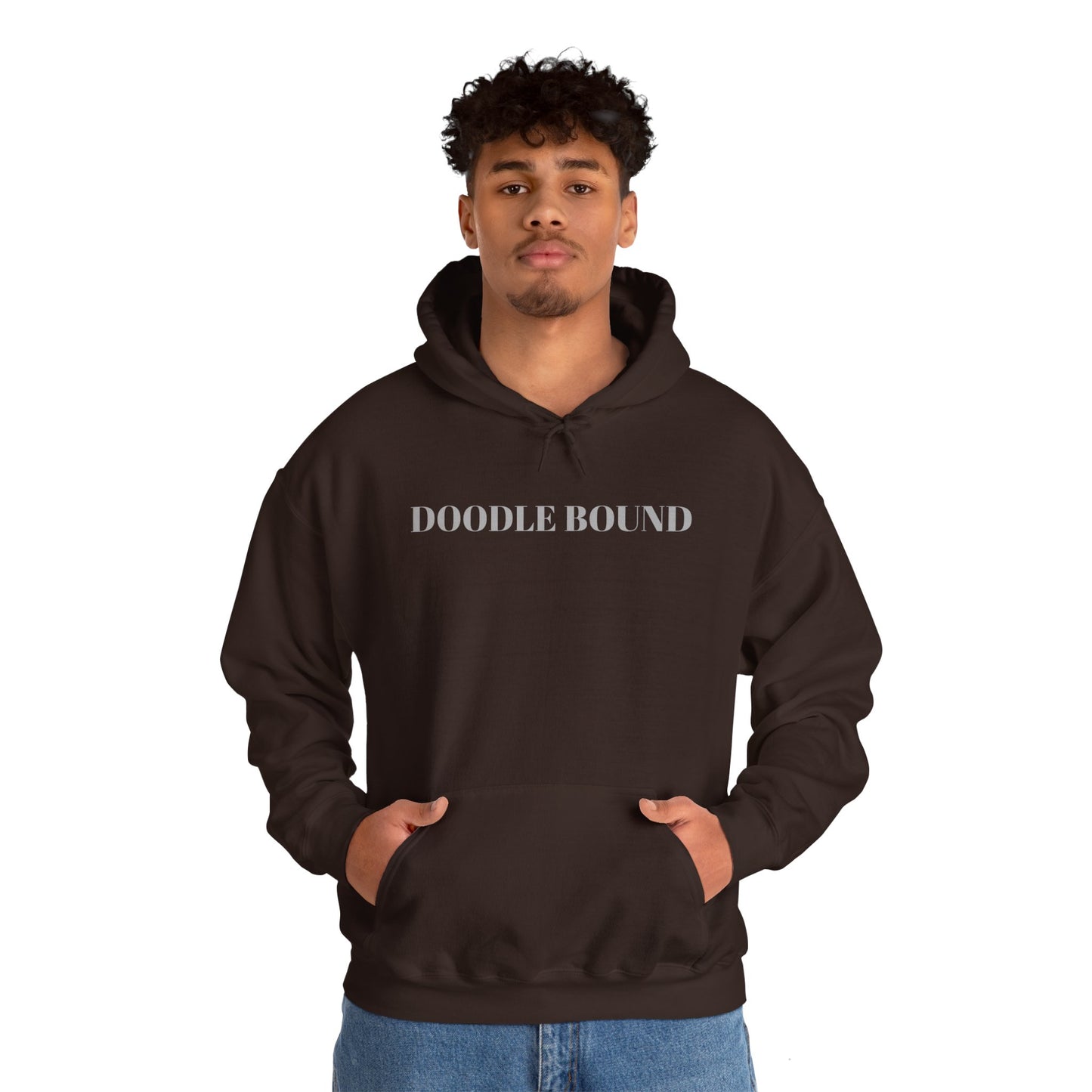 Doodle Bound Heavy Blend Hoodie - Dog Lover Gift