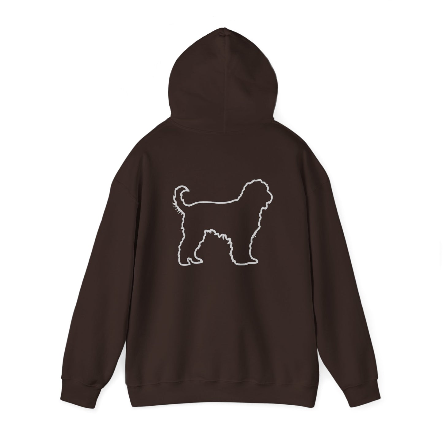 Doodle Bound Heavy Blend Hoodie - Dog Lover Gift