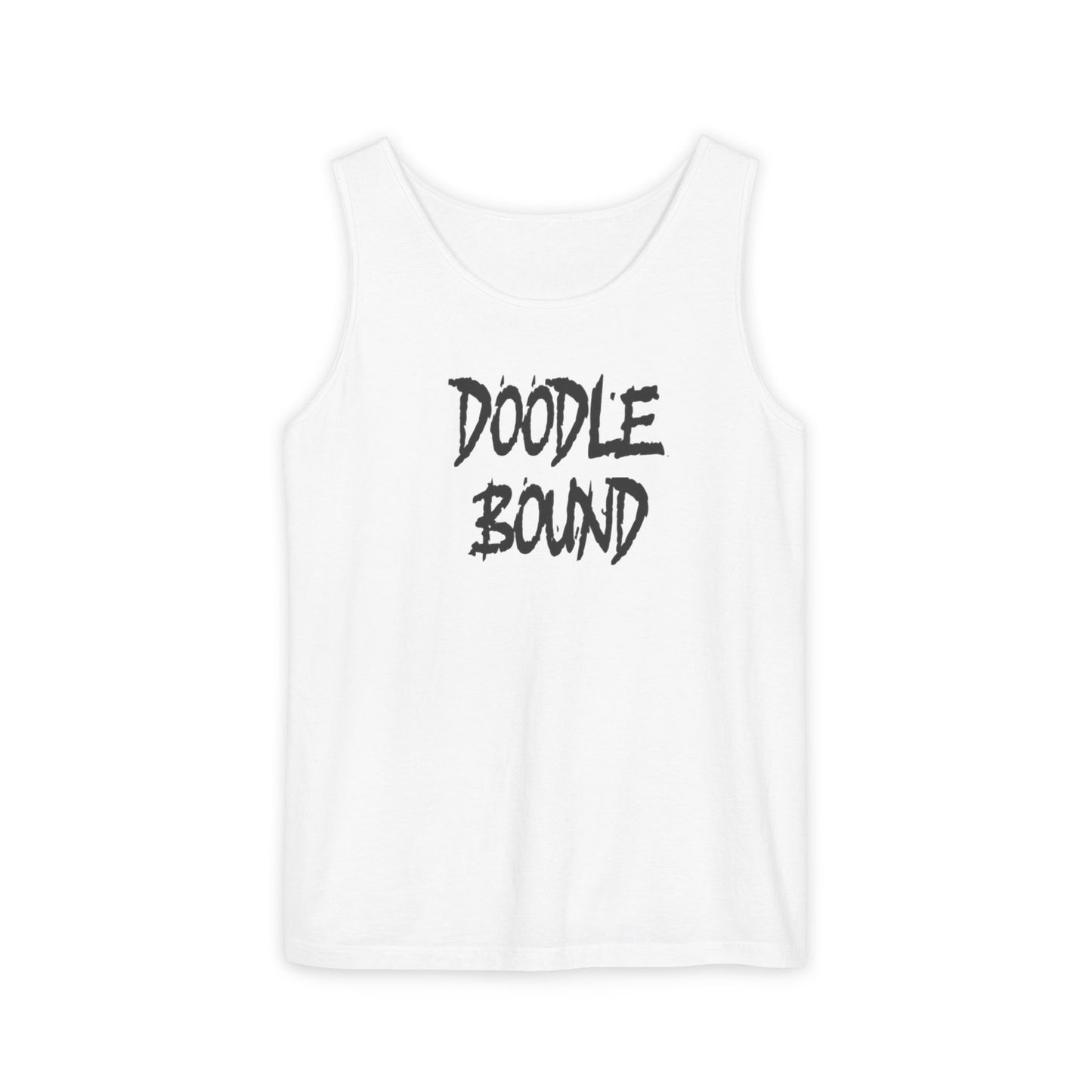 Doodle Bound Tank Top - Soft Garment-Dyed Summer Tee