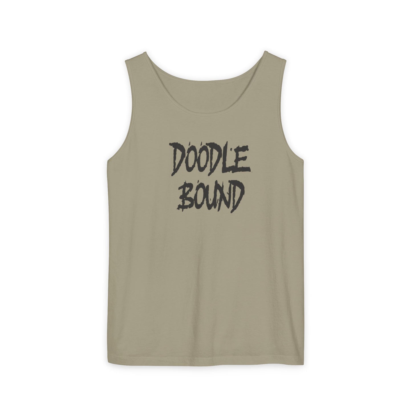 Doodle Bound Tank Top - Soft Garment-Dyed Summer Tee