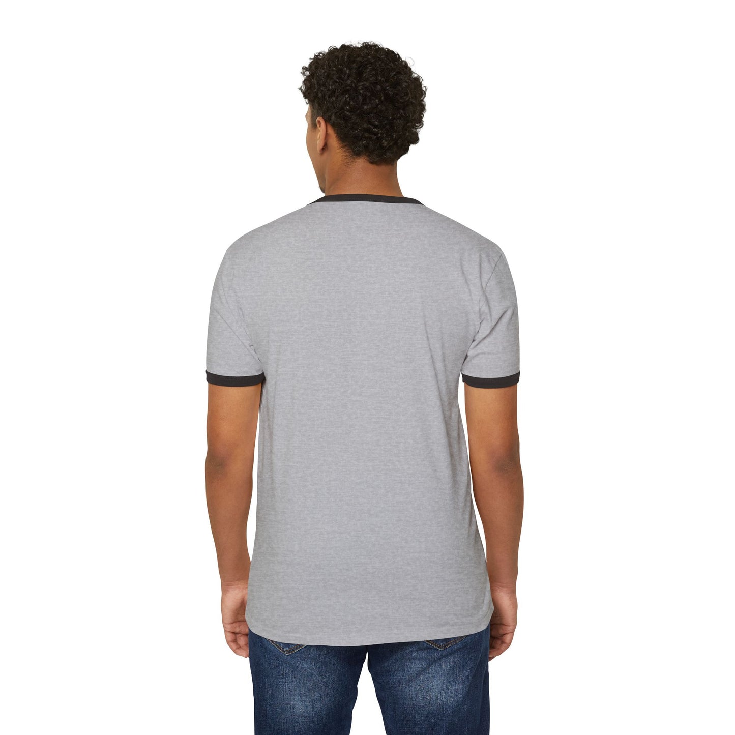 Doodle Bound Cotton Ringer T-Shirt – Casual and Creative Wear for Art Lovers