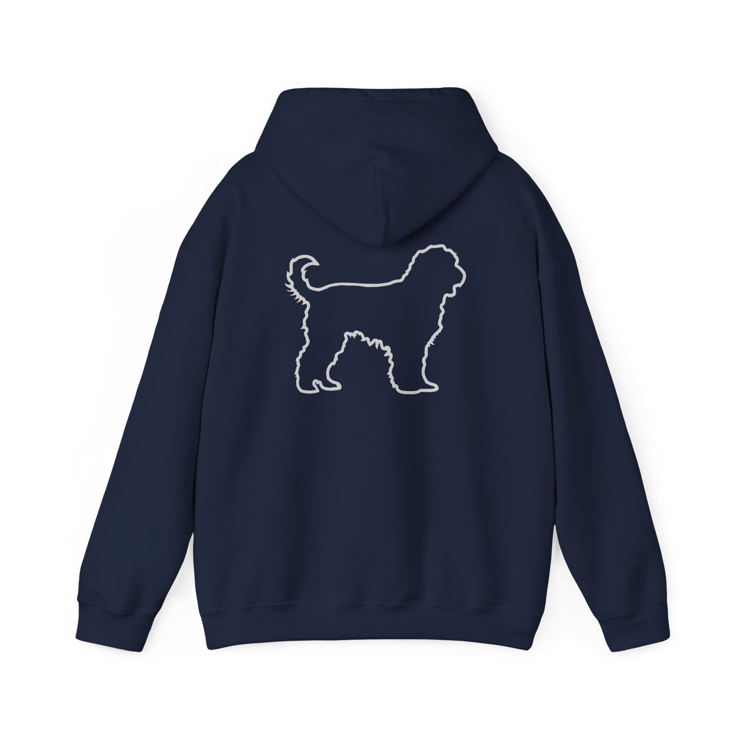 Doodle Bound Heavy Blend Hoodie - Dog Lover Gift