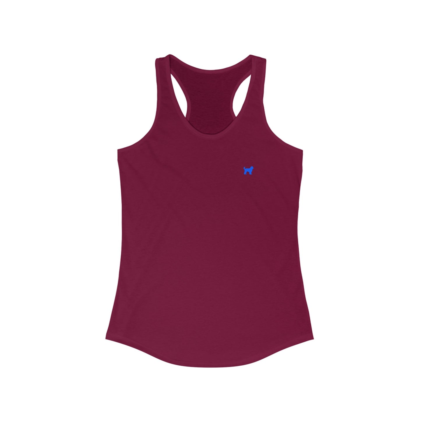 Casual Dog Lover Racerback Tank - Comfortable Fit for Summer Days