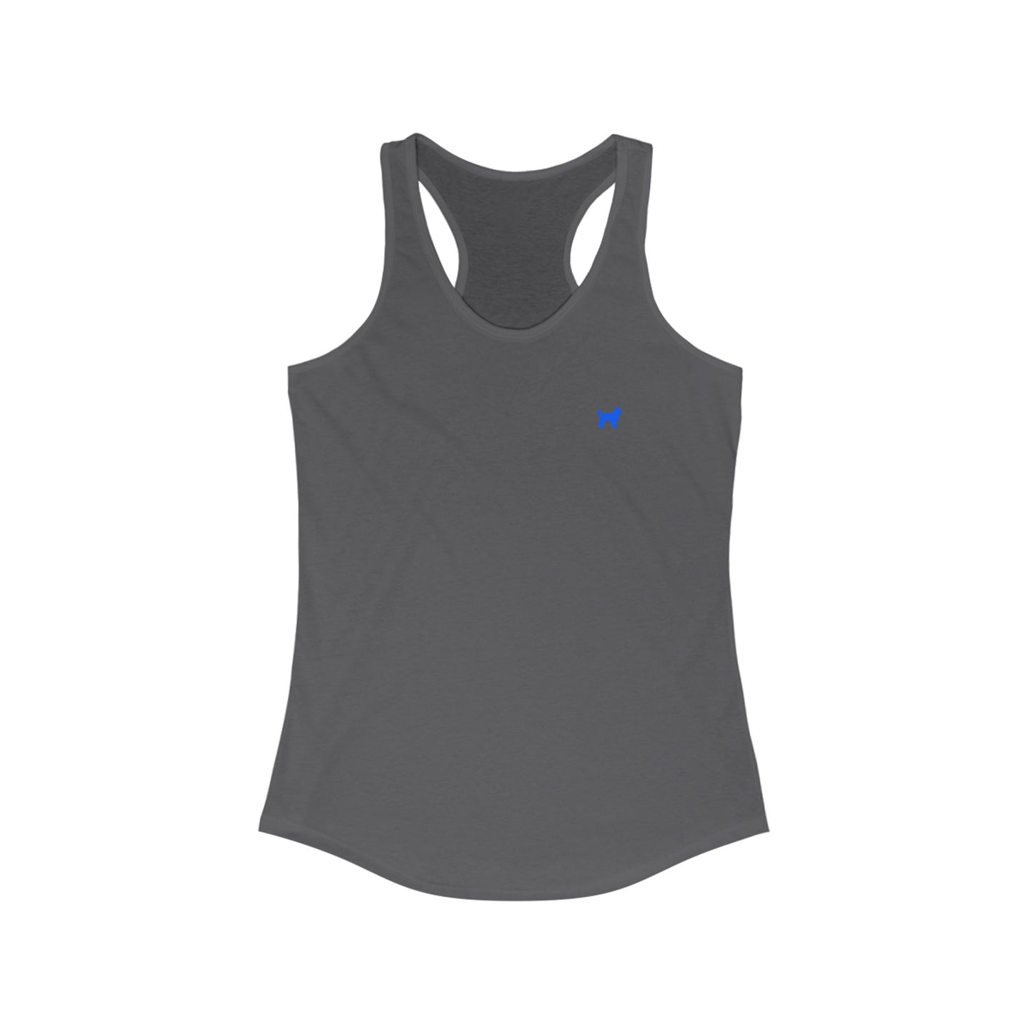 Casual Dog Lover Racerback Tank - Comfortable Fit for Summer Days