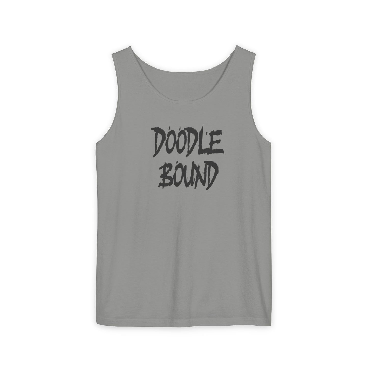 Doodle Bound Tank Top - Soft Garment-Dyed Summer Tee