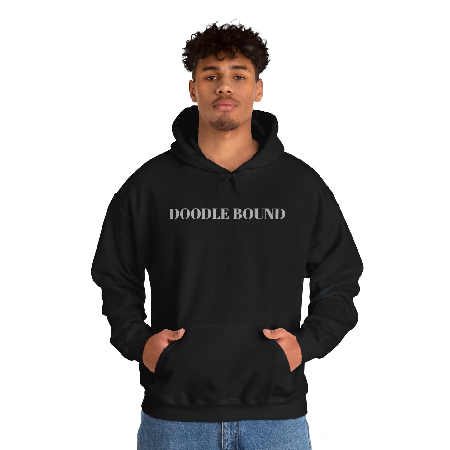Doodle Bound Heavy Blend Hoodie - Dog Lover Gift