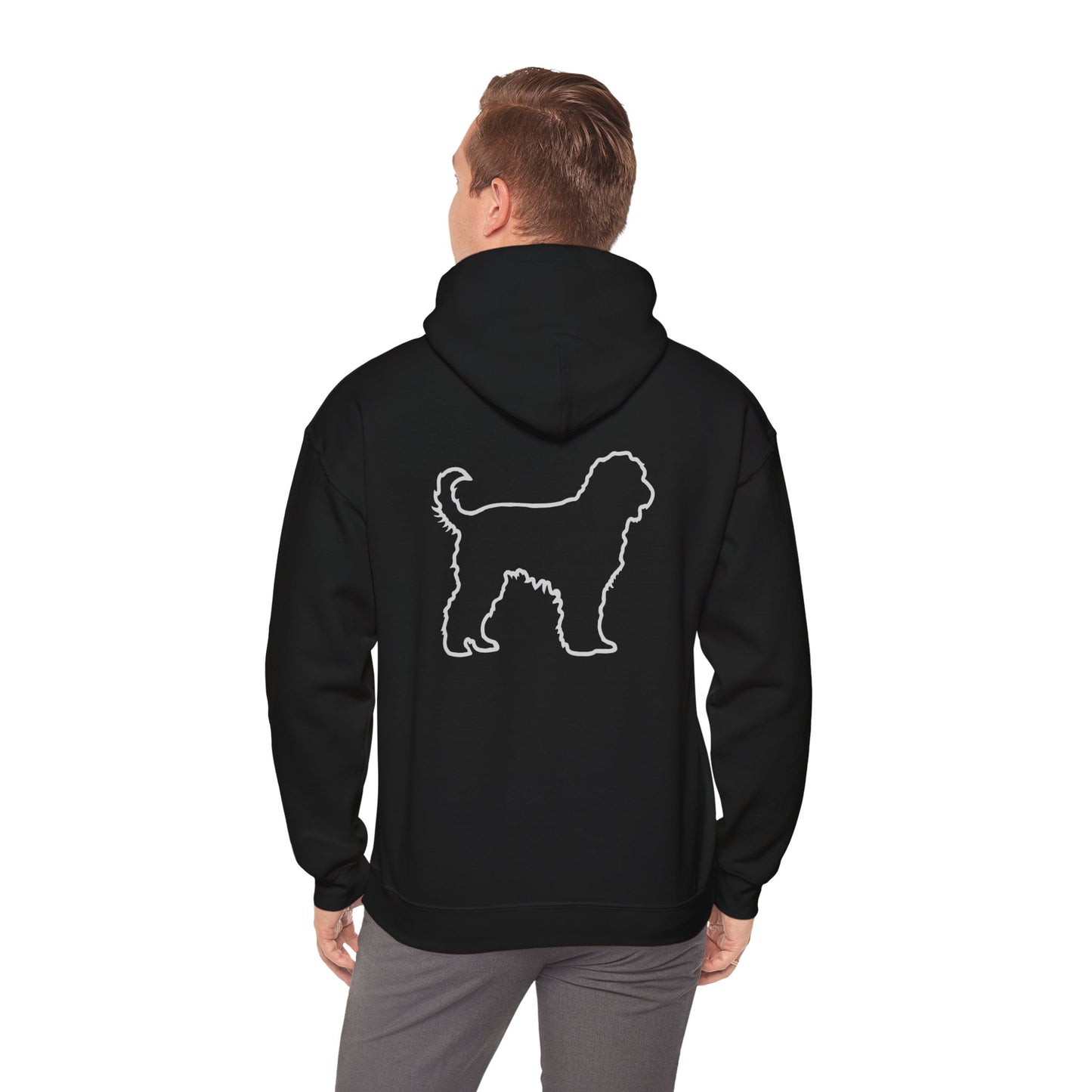 Doodle Bound Heavy Blend Hoodie - Dog Lover Gift