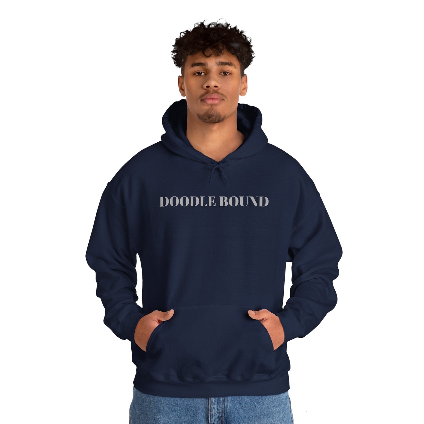 Doodle Bound Heavy Blend Hoodie - Dog Lover Gift