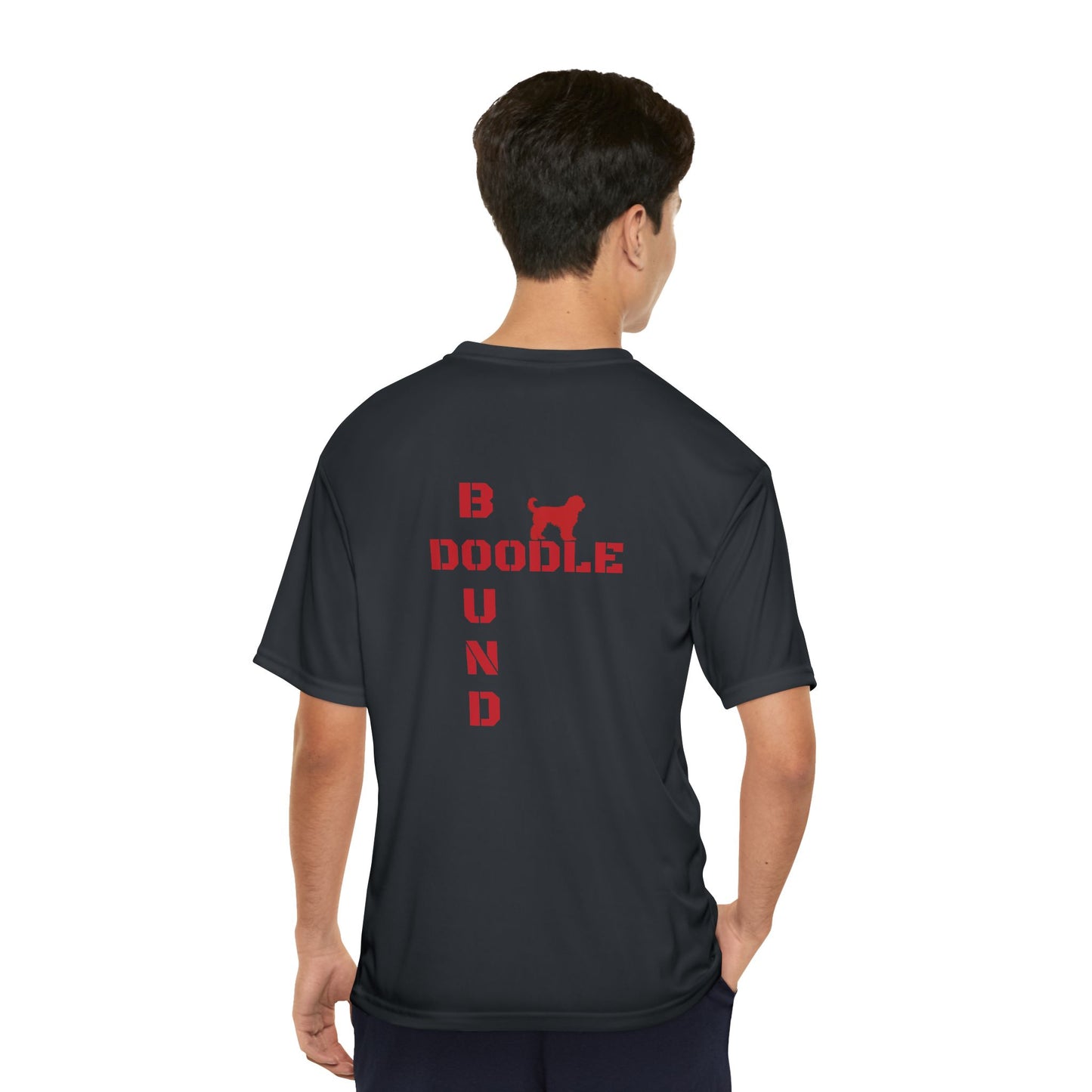 Men's Performance T-Shirt - 'Doodle Bound' Fitness Tee