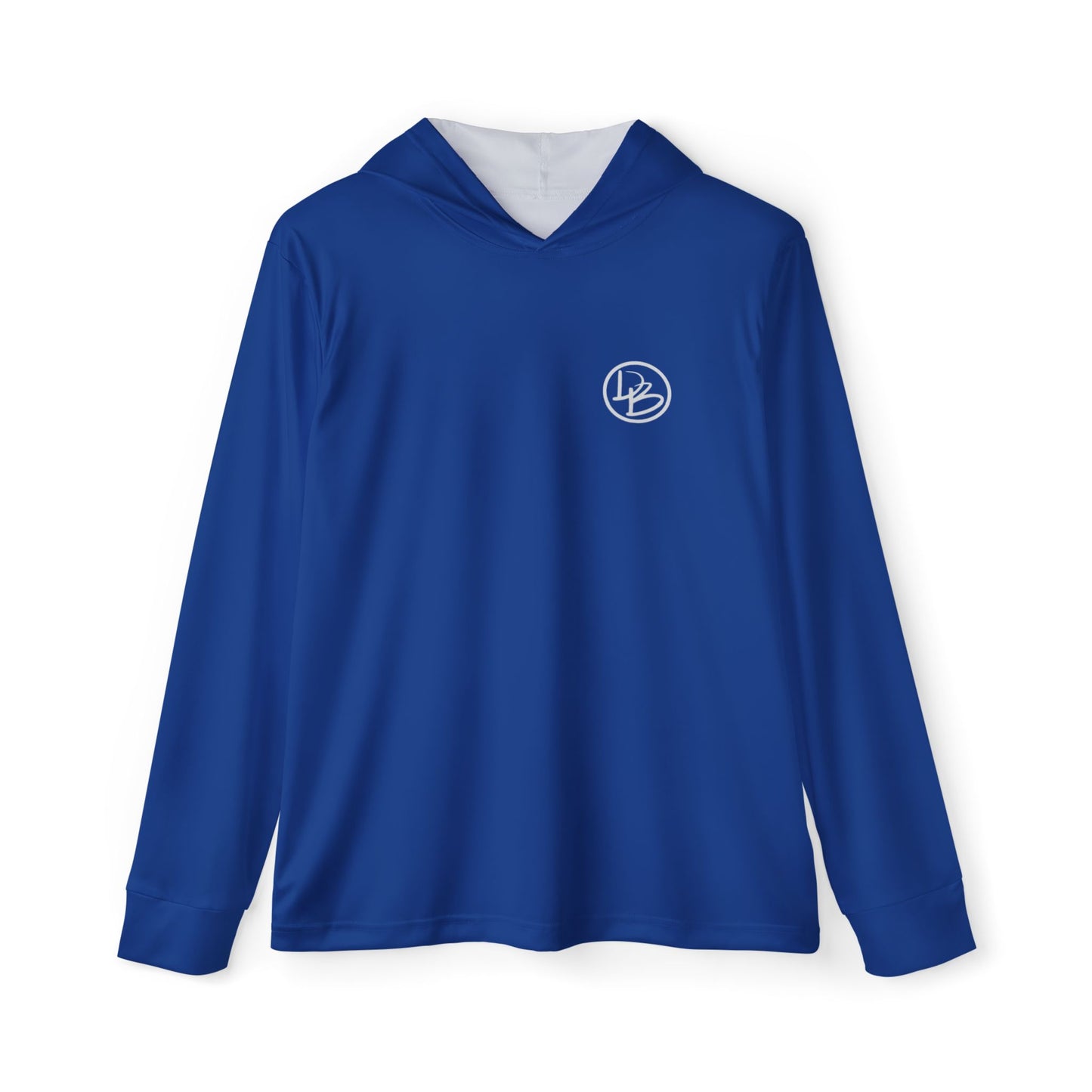 Men's Athletic Warmup Hoodie - Lightweight Dark Blue Sportswear