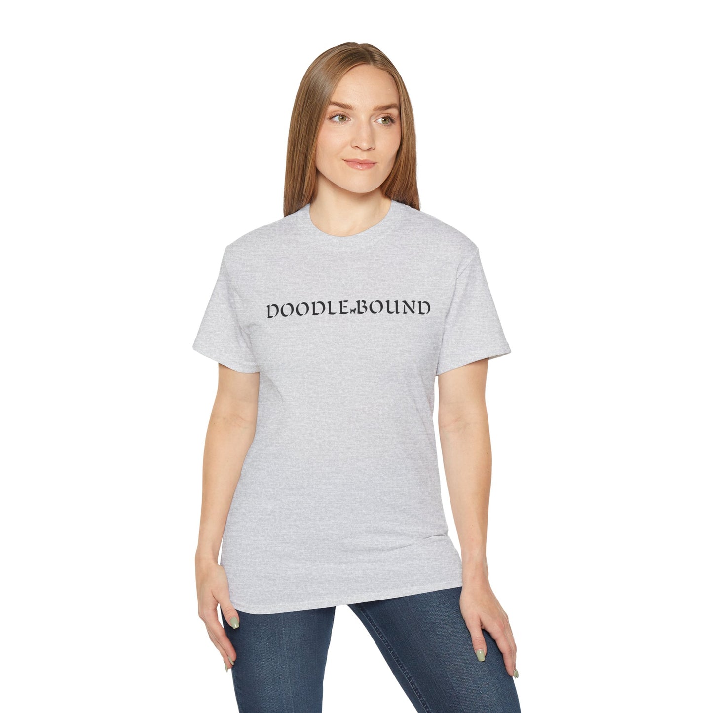 Doodle Bound Ultra Cotton Tee - Casual Graphic T-Shirt for Creative Souls