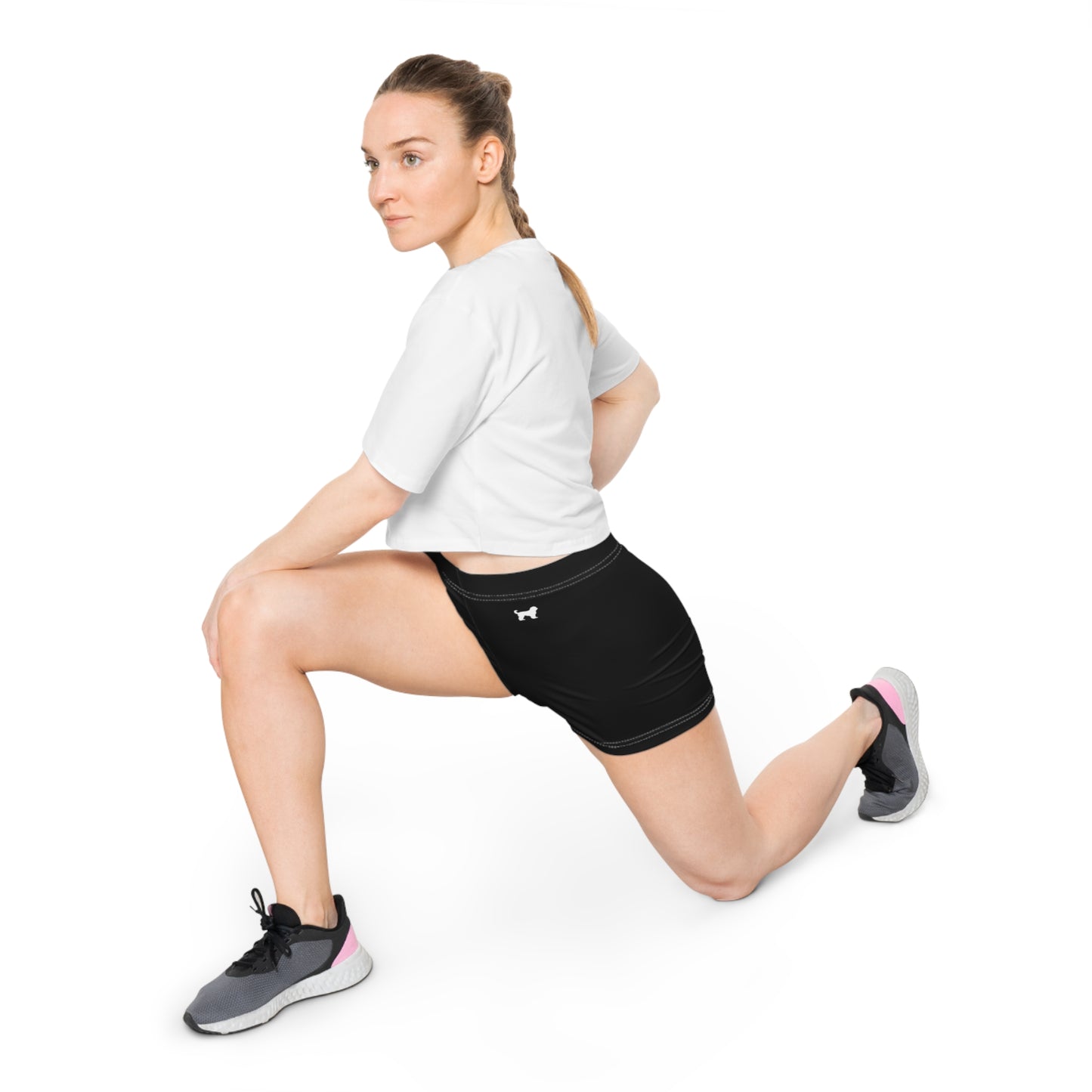 Comfortable Women's Purple Athletic Shorts for Active Lifestyle