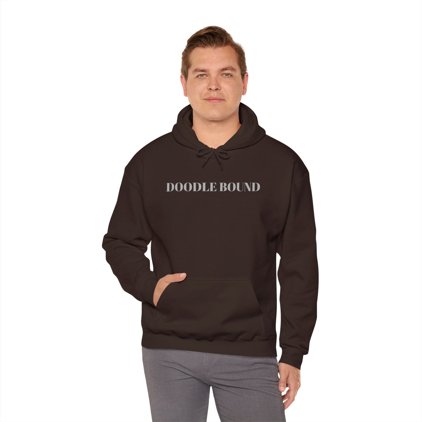 Doodle Bound Heavy Blend Hoodie - Dog Lover Gift