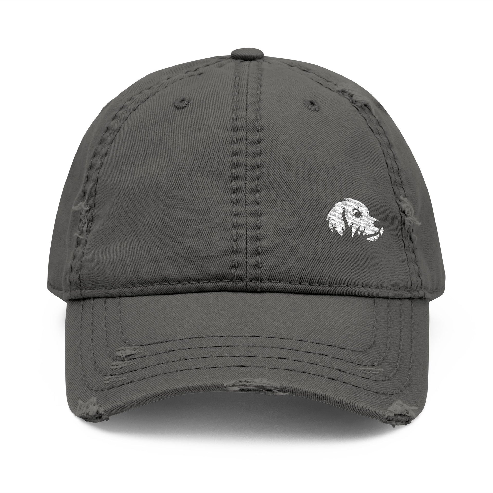 Distressed Dad Hat - Casual Embroidered Cap, Weekend Wear, Trendy Hat, Outdoors