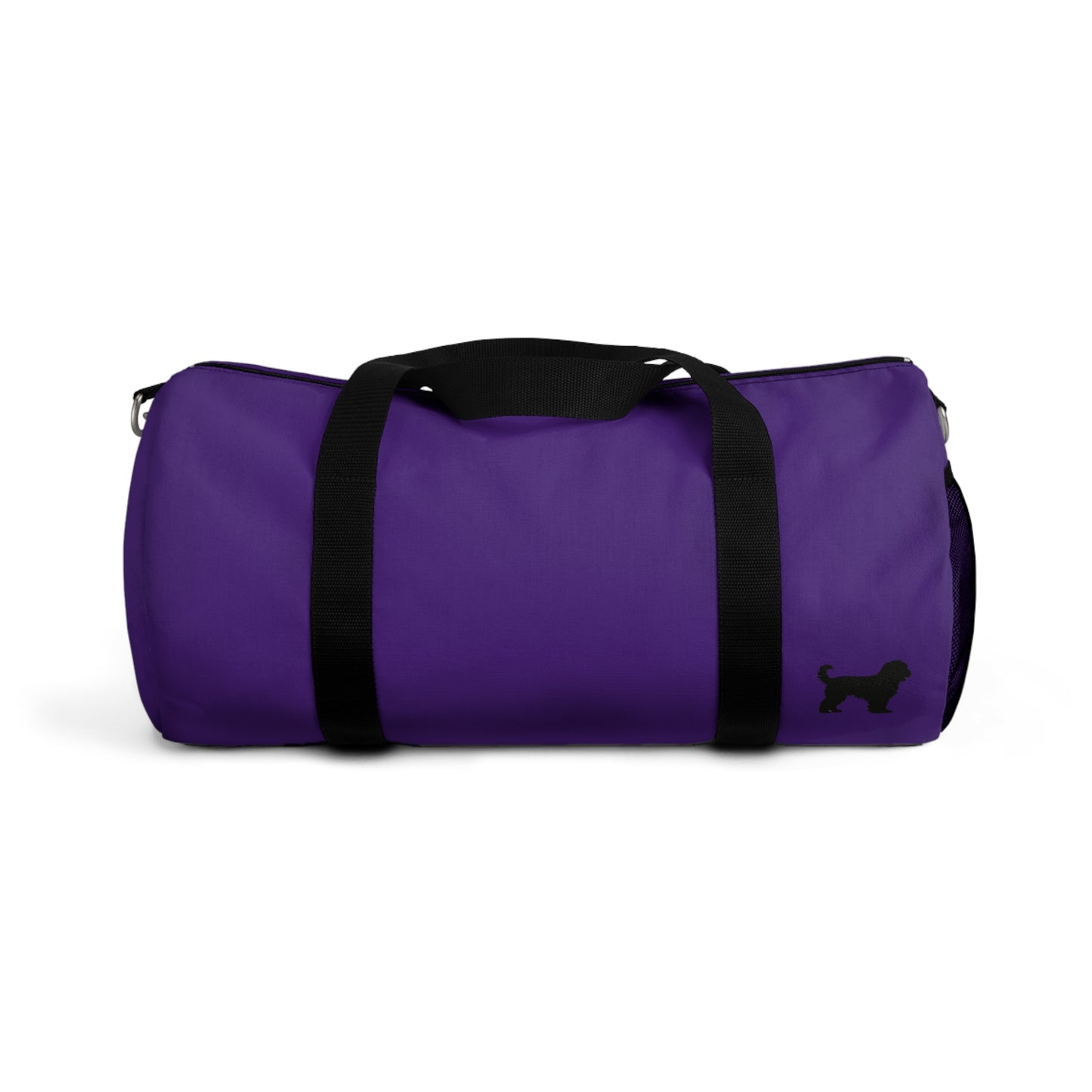 Purple Dog Lover's Duffel Bag - Perfect for Travel & Pet Adventures