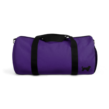 Purple Dog Lover's Duffel Bag - Perfect for Travel & Pet Adventures