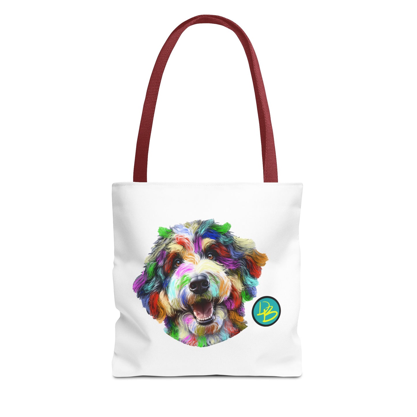 Colorful Dog Tote Bag - Fun and Whimsical Pet Lover's Accessory