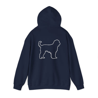 Doodle Bound Heavy Blend Hoodie - Dog Lover Gift