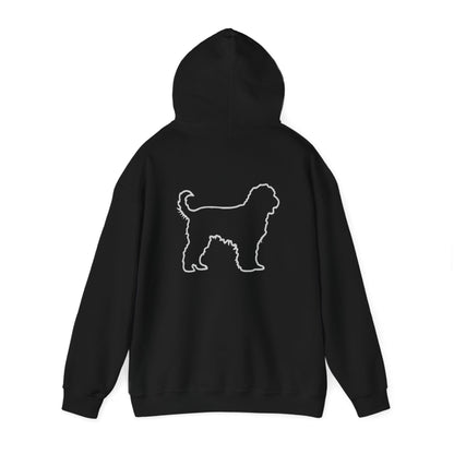 Doodle Bound Heavy Blend Hoodie - Dog Lover Gift