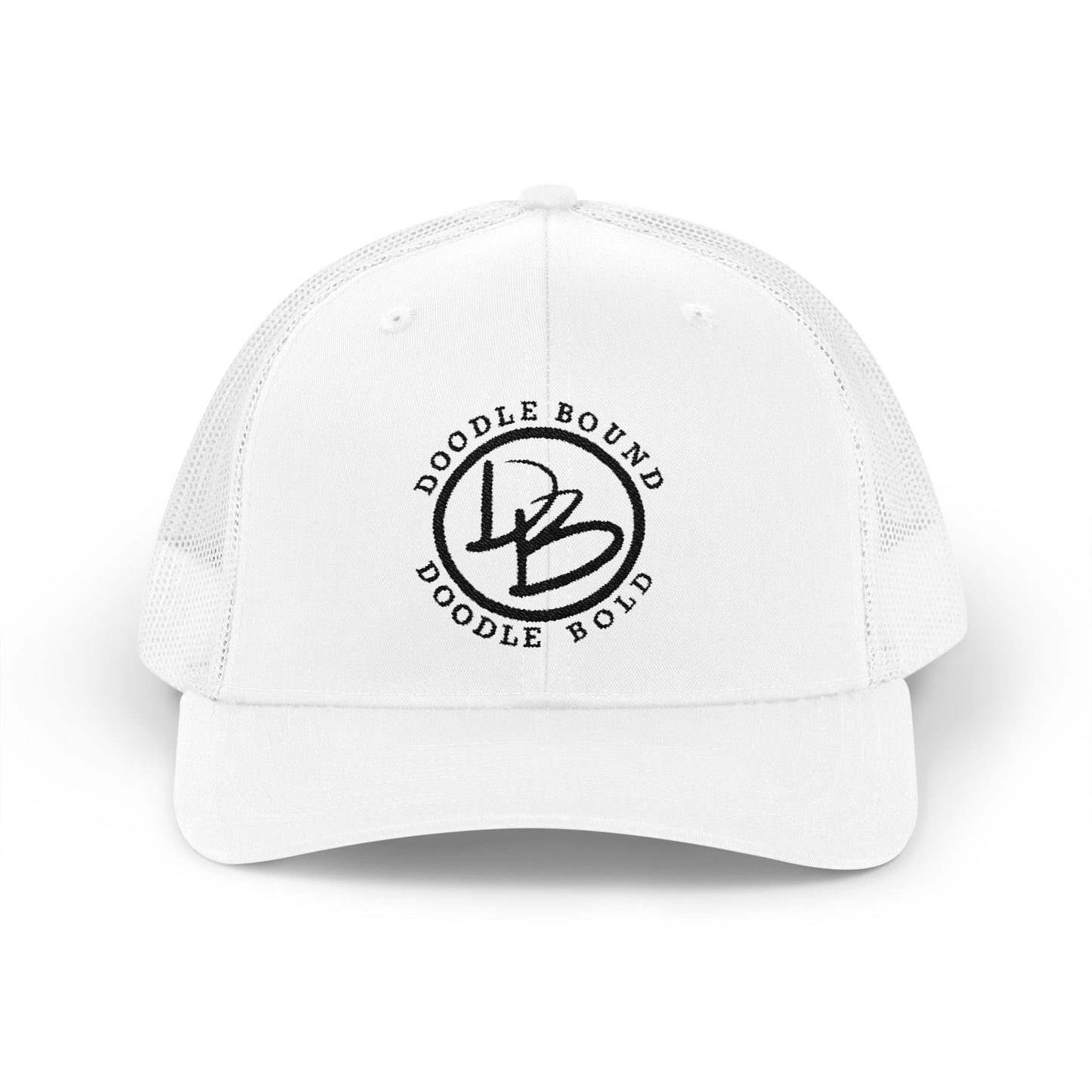 Doodle Round Trucker Cap - Snapback Hat