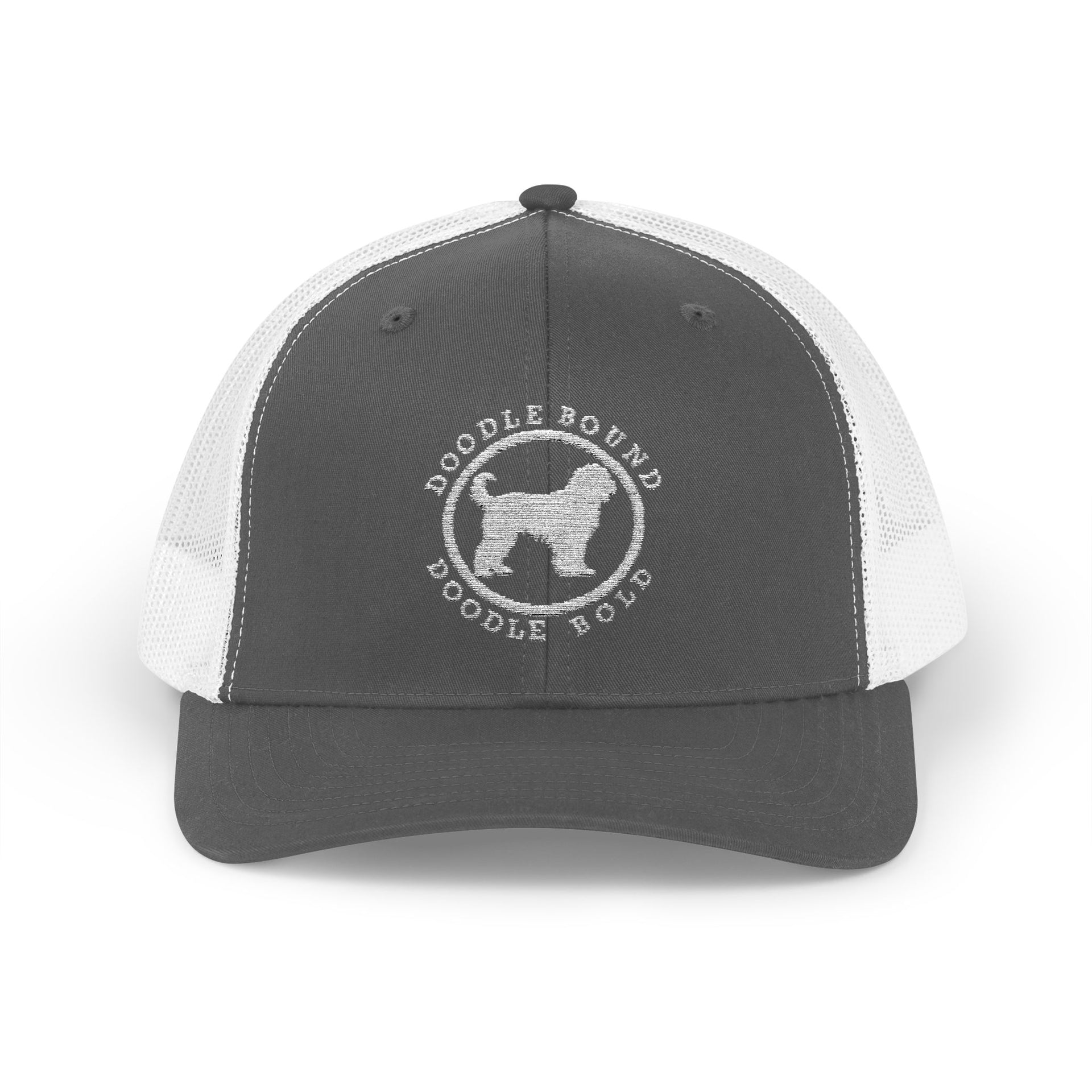 Doodle Round Trucker Cap - Snapback Hat