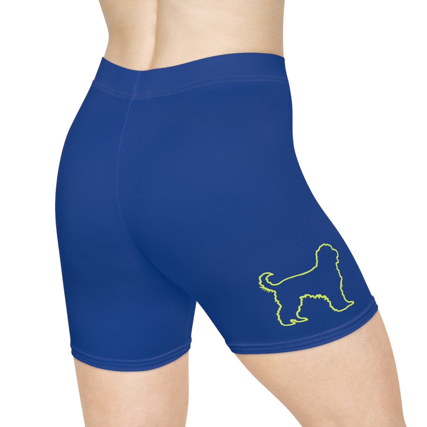 Women's Dog Lover Biker Shorts - Comfortable & Stylish Activewear