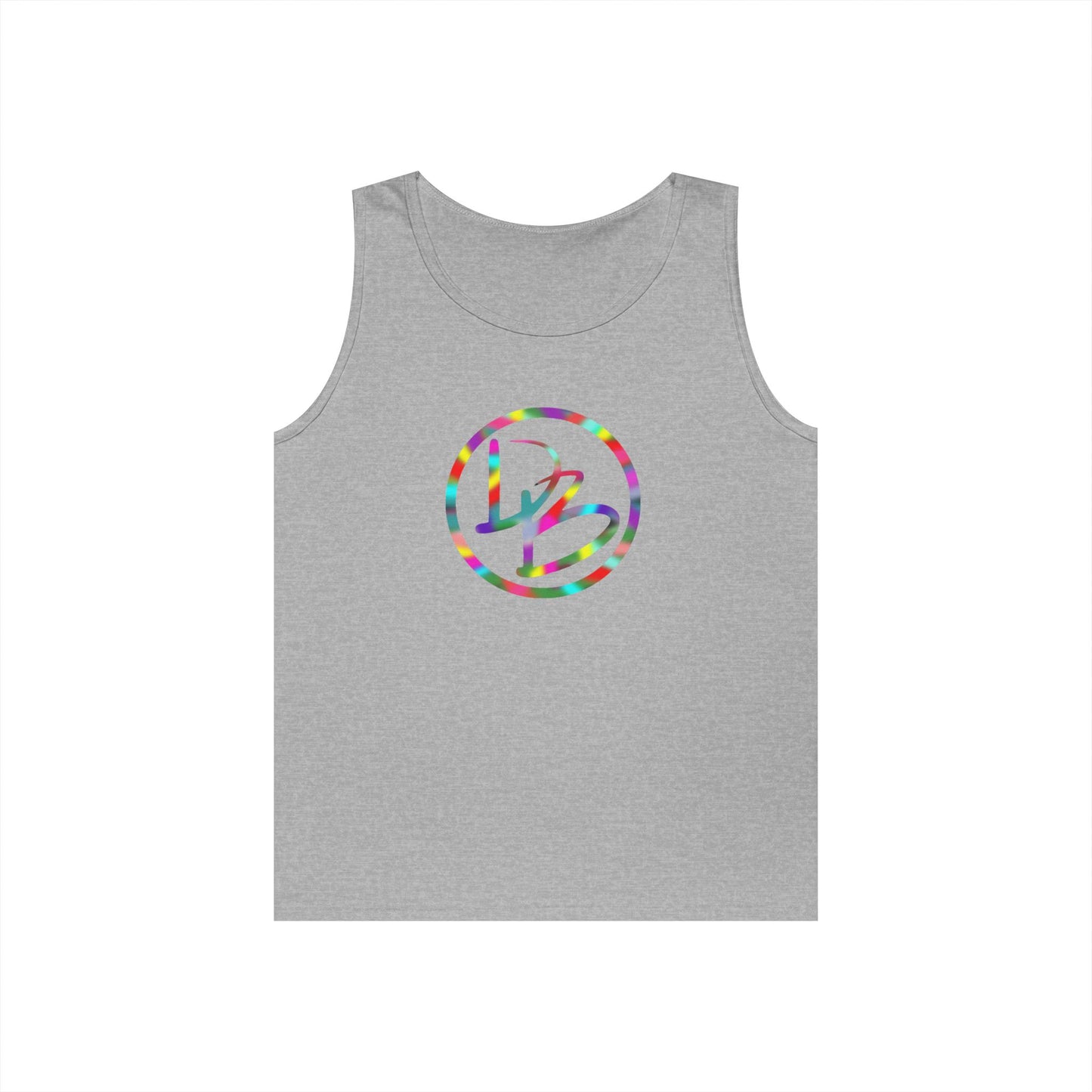 Colorful Graphic Heavy Cotton Tank Top