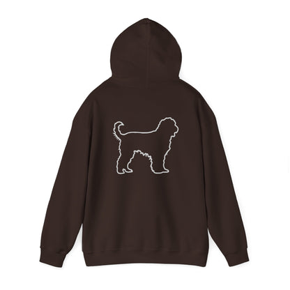 Doodle Bound Heavy Blend Hoodie - Dog Lover Gift