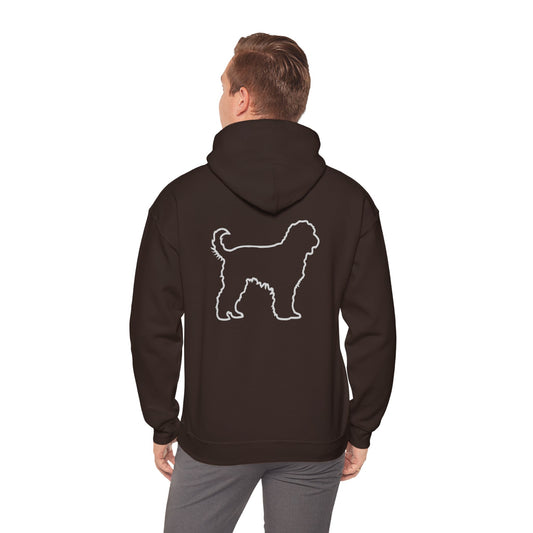 Doodle Bound Heavy Blend Hoodie - Dog Lover Gift