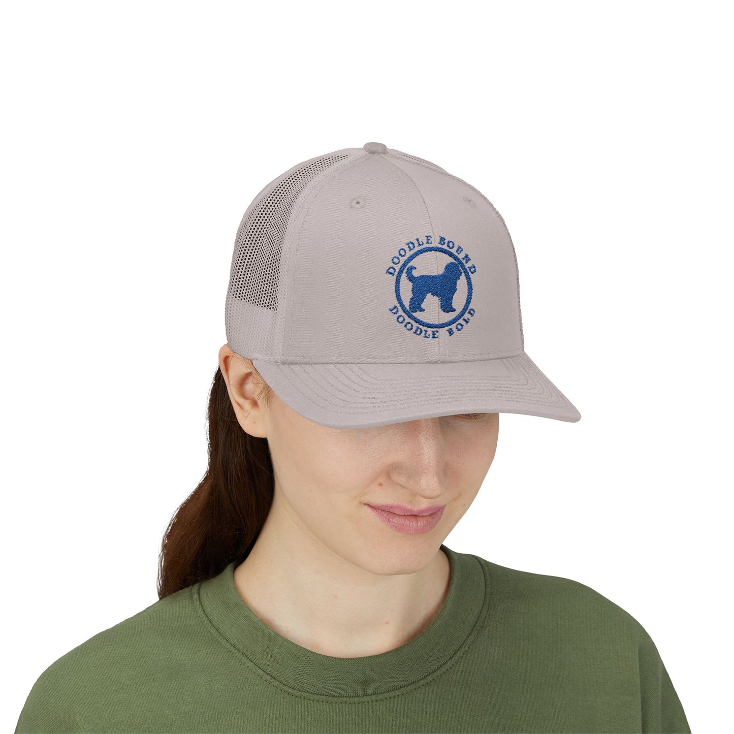 Doodle Bound Trucker Cap for Dog Lovers - Stylish Snapback Hat