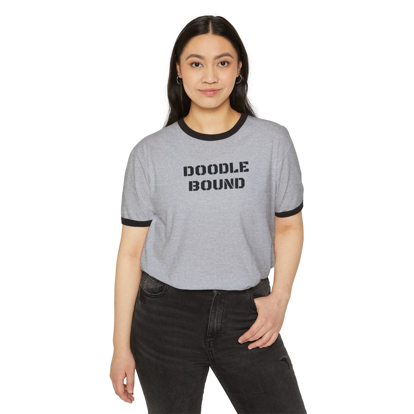 Cotton Ringer T-Shirt – Casual and Creative Wear for Art Lovers