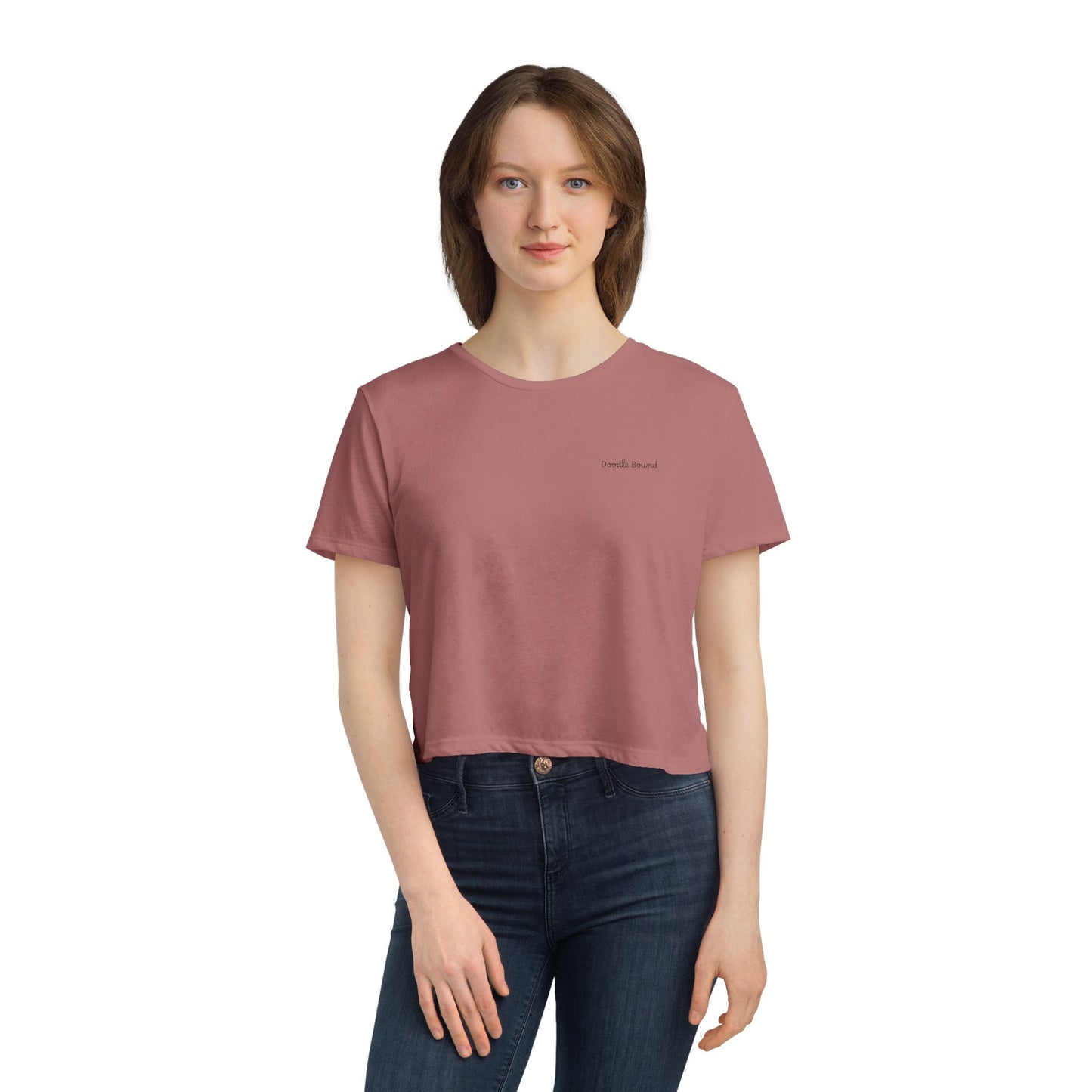 Women's Flowy Cropped Tee