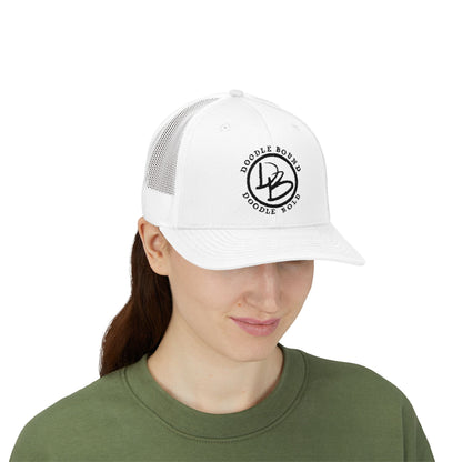 Doodle Round Trucker Cap - Snapback Hat