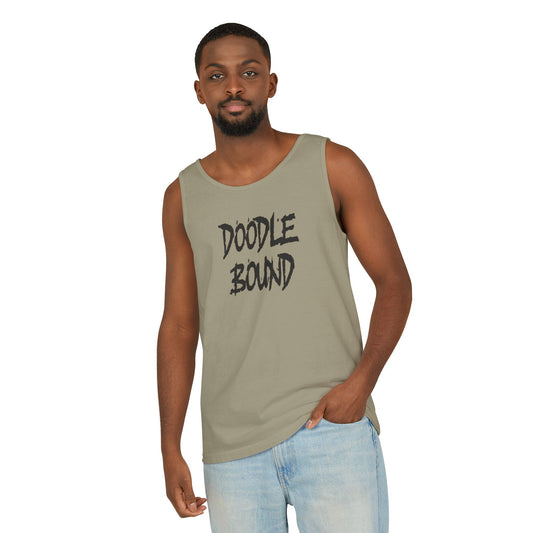 Doodle Bound Tank Top - Soft Garment-Dyed Summer Tee