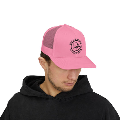 Doodle Round Trucker Cap - Snapback Hat