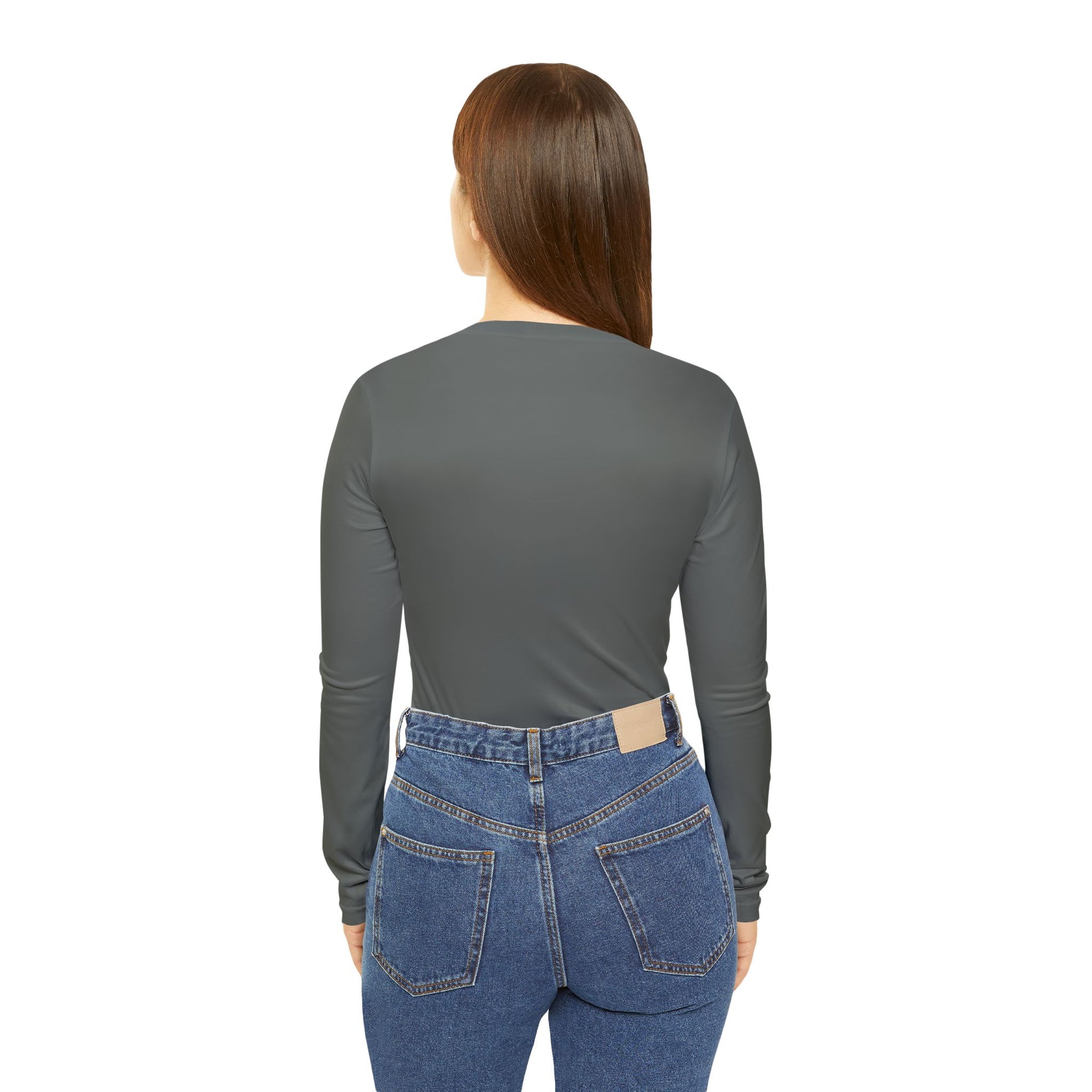 Women’s Long Sleeve V-Neck Shirt – Comfortable Casual Style for Everyday Wear