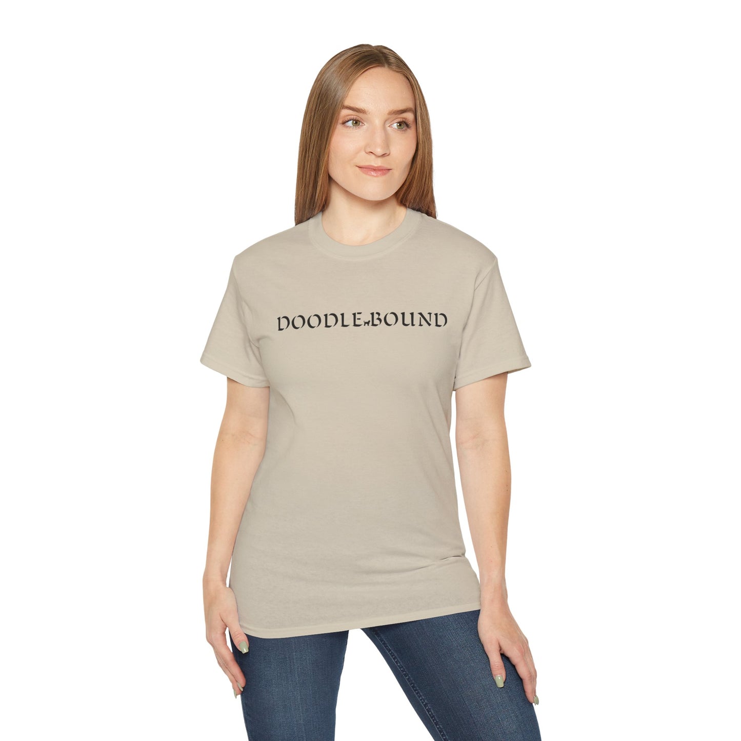 Doodle Bound Ultra Cotton Tee - Casual Graphic T-Shirt for Creative Souls