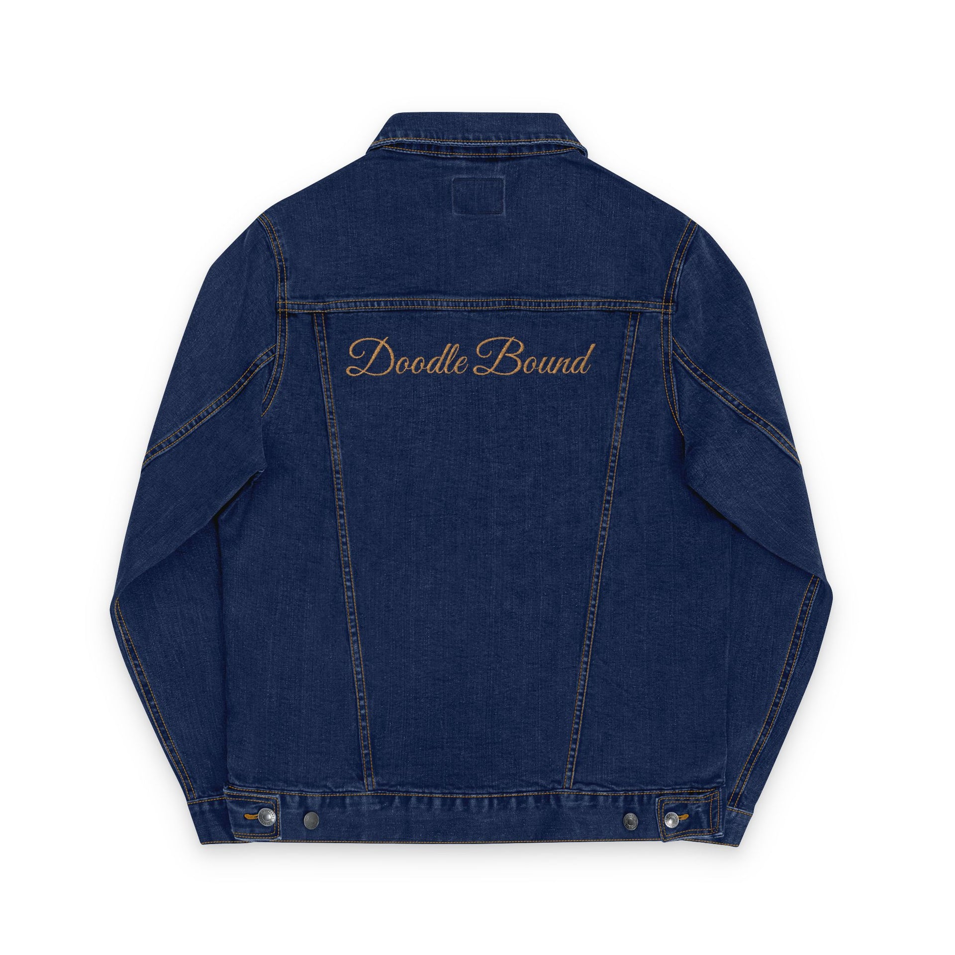 Embroidered Denim Jacket - Casual Style, Customizable Gift, Fall Fashion, Unique Layering Piece, Perfect for Festivals