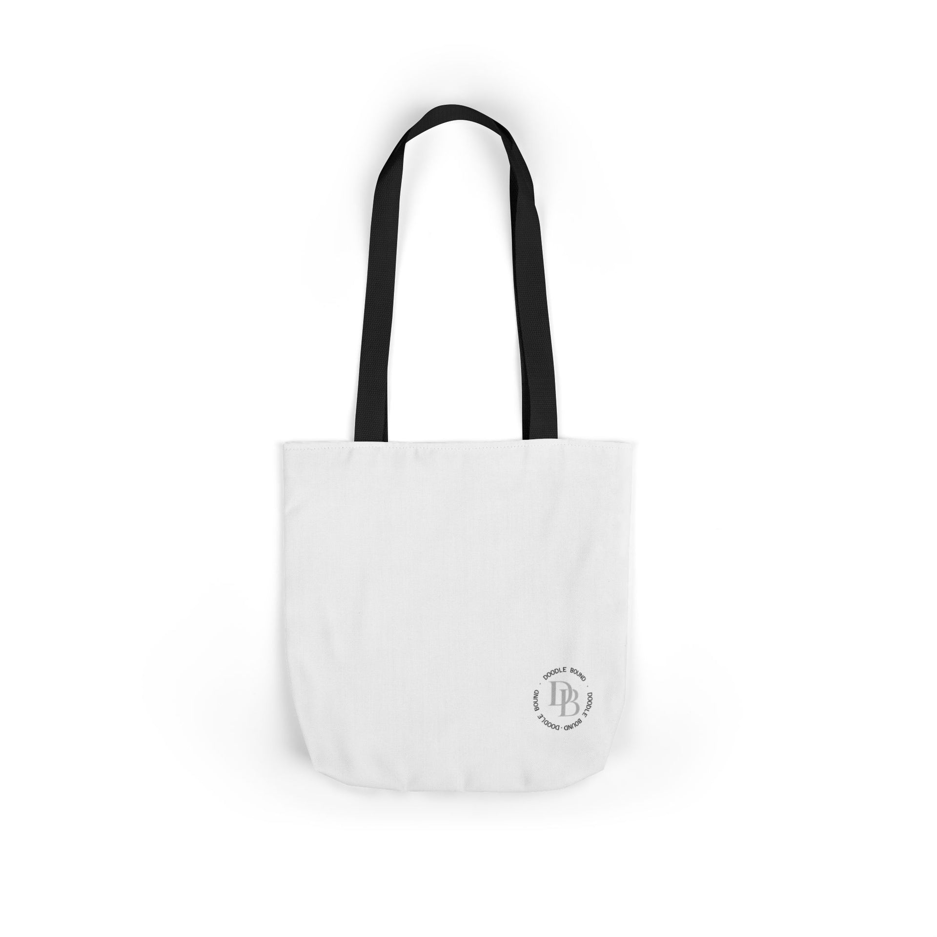 Stylish Canvas Tote Bag with 5-Color Straps | Eco-Friendly, Reusable Shopping, Beach, Market, Gift