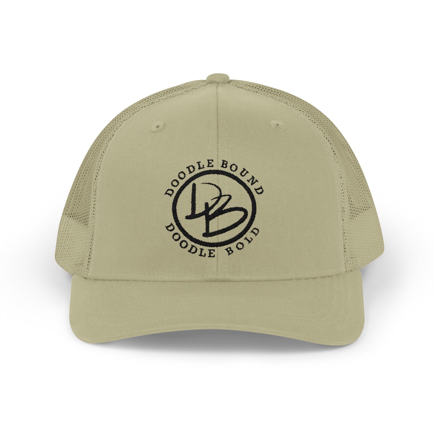 Doodle Round Trucker Cap - Snapback Hat