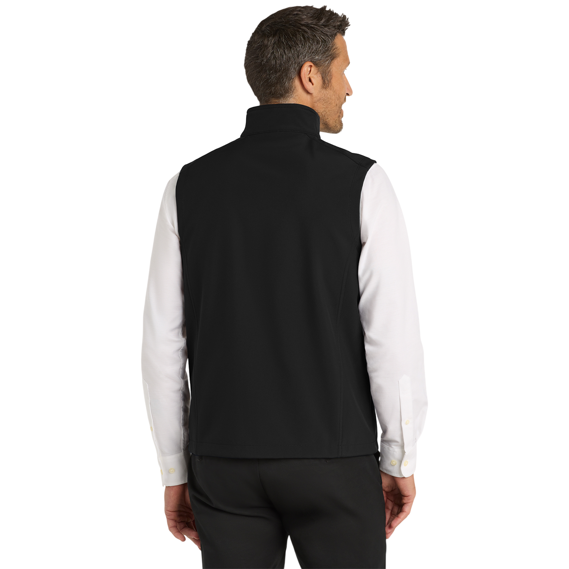 Men's Soft Shell Vest - Perfect for Outdoor Adventures, Work, and Casual Wear, Embroidered