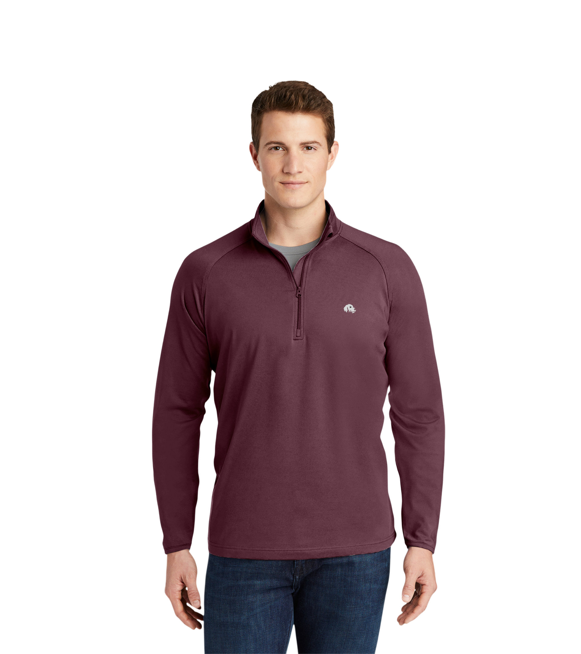 Men's Sport-Wick® Quarter-Zip Pullover - Lightweight Activewear for Athletes, Ideal for Workouts, Gift for Fitness Enthusiasts