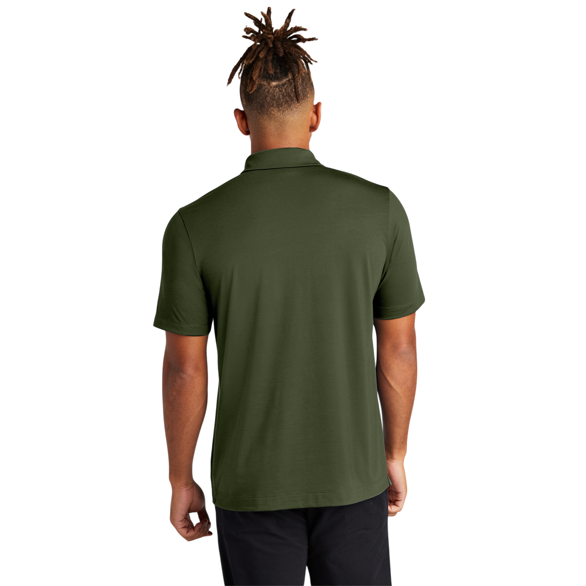 Men's Stretch Jersey Polo Shirt - Casual, Dressy, Sportswear, Gifts for Men, Perfect for Spring/Fall, Everyday Activewear