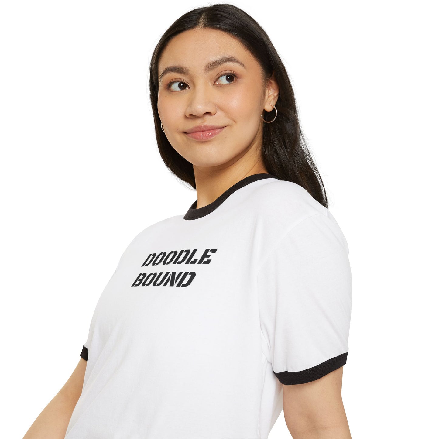Cotton Ringer T-Shirt – Casual and Creative Wear for Art Lovers