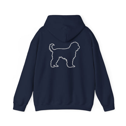 Doodle Bound Heavy Blend Hoodie - Dog Lover Gift