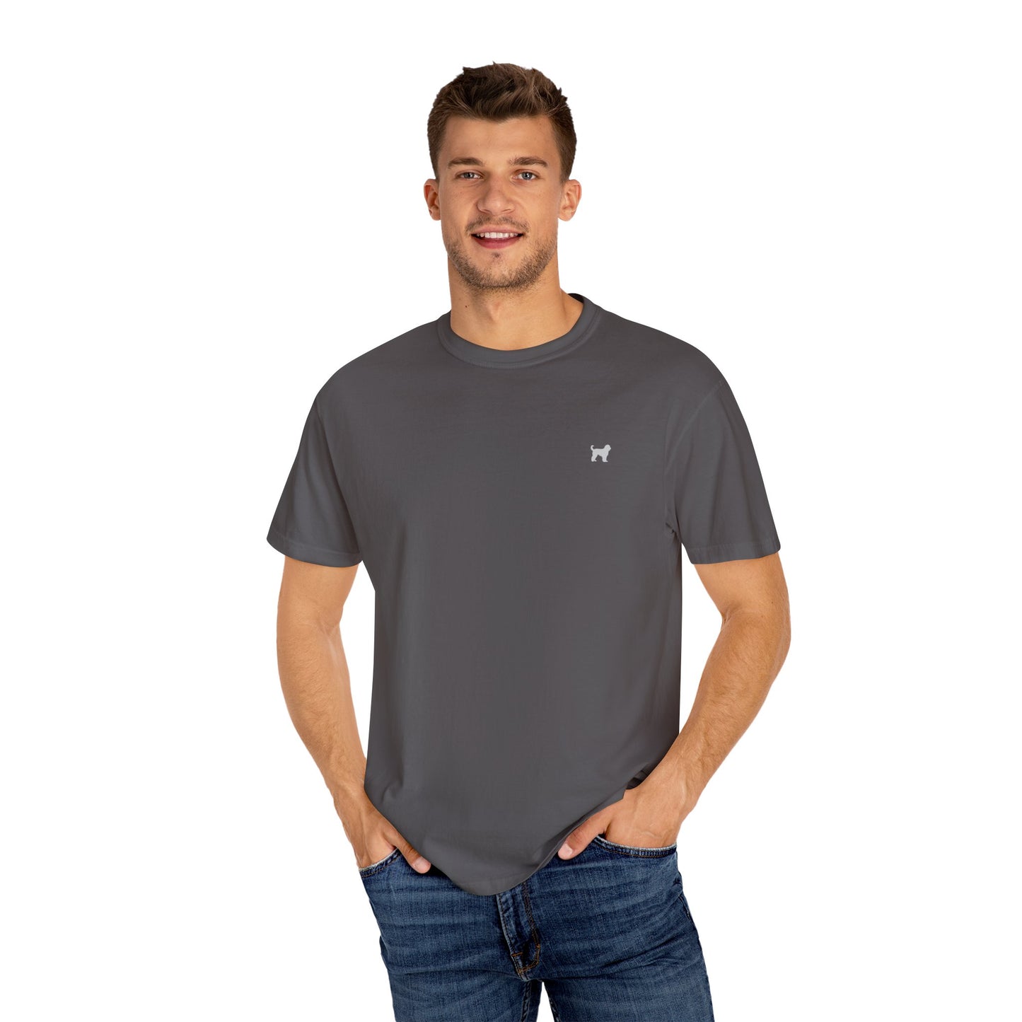 Eco-Friendly Garment-Dyed T-Shirt - Casual & Comfortable