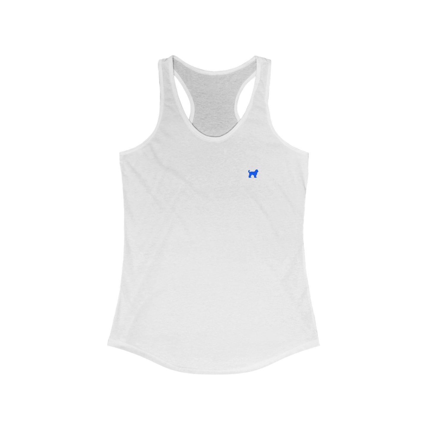 Casual Dog Lover Racerback Tank - Comfortable Fit for Summer Days