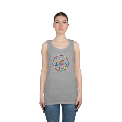 Colorful Graphic Heavy Cotton Tank Top